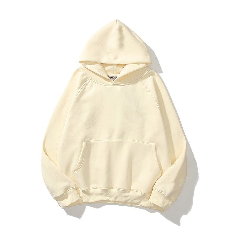 Unisex Coat-Style Hoodie β Solid Color Casual Fashion Design