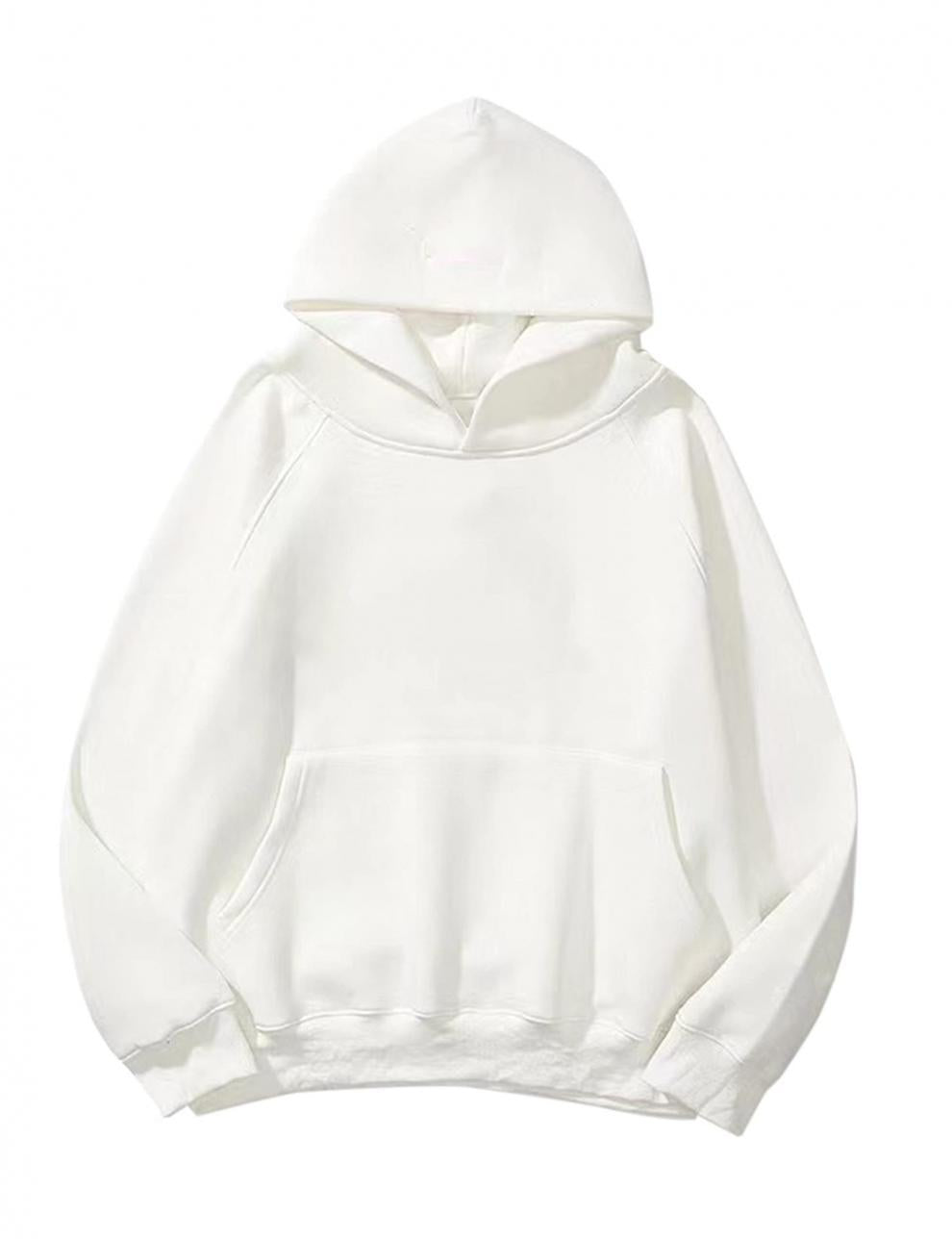 Unisex Coat-Style Hoodie – Solid Color Casual Fashion Design